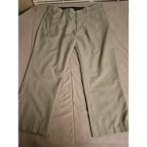 Botany 500‎ Dress Pants Mens 40 Beige Straight Leg Flat Front Regular Fit Casual